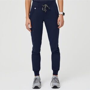 Figs navy jogger pants
